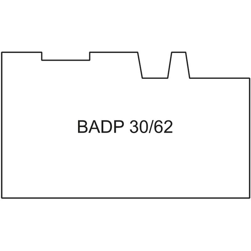COMPACFOAM Bankanschlussdämmprofil BADP 30/62 Produktbild BIGPIC L