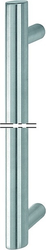 Bügelgriff E5061 Grifflänge-1600 mm m.BS1102 F69                         .Länge in mm:                                                .Stichmaß in mm: Produktbild BIGPIC L