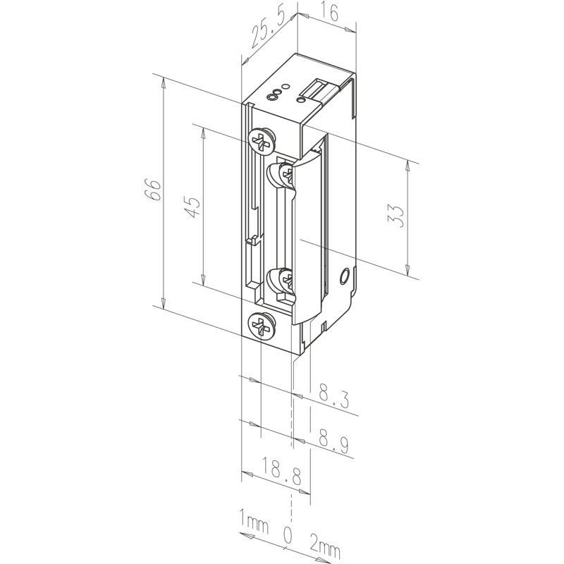 effeff Elektrischer Türöffner Modell *11805* Produktbild BIGSKZ L