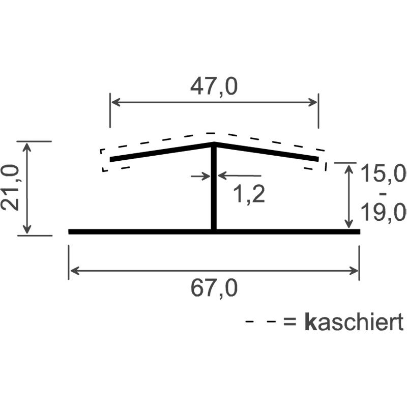 MENKE PVC-H-Profil Nr. 023 Produktbild BIGSKZ L