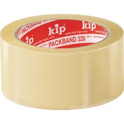 Kip Packband PVC transp 50mmx66m Produktbild