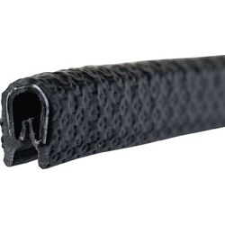 Kantenschutz U-Form schwarz PVC mit Metalleinlage PROMAT Produktbild
