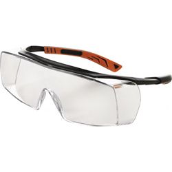UNIVET Schutzbrille 5X7010000 EN Bügel schwarz, Scheibe klar Polycarbonat Produktbild