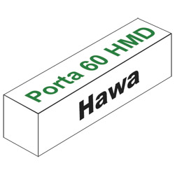 HAWA Schiebetürbeschlag Porta 60 HM / 60 HMD ohne Laufschiene Produktbild