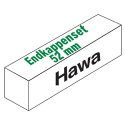 HAWA Endkappen-Set zu Laufschiene Porta Produktbild