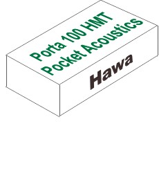 HAWA Schiebetürbeschlag Porta 100 HMT Pocket Acoustics für Holztüren bis 100 kg ohne Laufschiene Produktbild