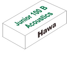 HAWA Schiebetürbeschlag Junior 100 B Acoustics / Pocket Acoustics für Holztüren bis 100kg Produktbild