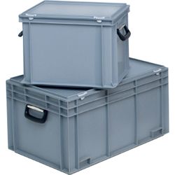 Kunststoff-Koffer 400x300mm Griff Längsseite LOCKWEILER Produktbild