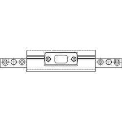 greenteQ Deckelbrücke verstellbar AM=7,8mm EV1 Produktbild