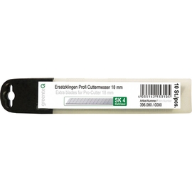 greenteQ Ersatzklingen 18 mm für P-Cuttermesser (10er Pack) Produktbild