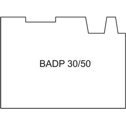 COMPACFOAM Bankanschlussdämmprofil BADP 30/50 Produktbild