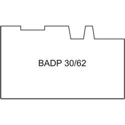 COMPACFOAM Bankanschlussdämmprofil BADP 30/62 Produktbild