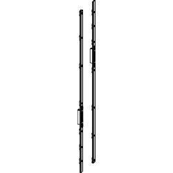 WINKHAUS T-GRT.SL U26-144 SKG MV2 Schließleistengarnitur für 2 Schwenkhaken Produktbild