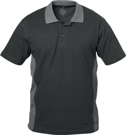 Poloshirt Größe M ELYSEE Sevilla schwarz/grau 100 % CO Produktbild