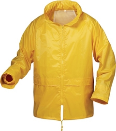 Regenschutz-Jacke Größe XXL  Herning gelb 100 % Nylon Produktbild