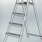 Gebördelte Stufen-Stehleiter Z300 ZARGES Produktbild