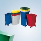Abfall- und Wertstoffsammler 90 l Kunststoff Produktbild