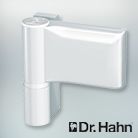 DR. HAHN Universal-Aufschraubband KT-N 6R mit zusätzlicher Aufdeckverschraubung und KT-FIX Befestigung Produktbild