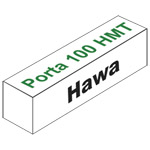 HAWA Schiebetürbeschlag Porta 100 HMT Pocket ohne Laufschiene Produktbild