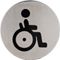 greenteQ Hinweisschild Rollstuhlfahrer Produktbild Default S