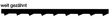 Laubsägeblatt Länge 13 cm Nr. 5 (MITTEL)  Blitz weitgezahnt für Holz und Kunststoff Produktbild